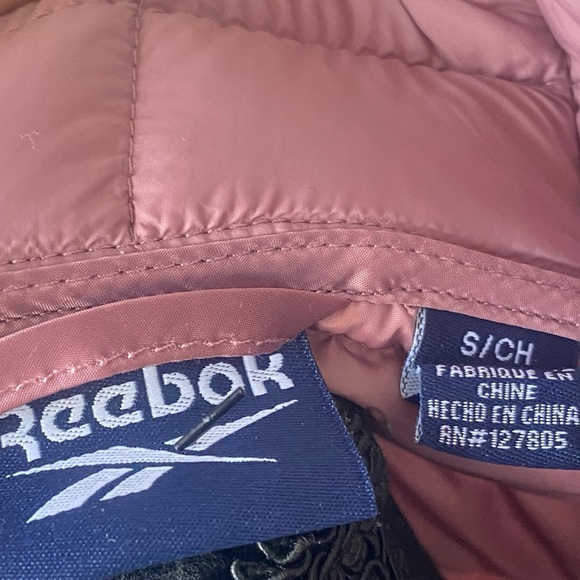 REEBOK Glacier Shield Lightweight Puffer Parka Coat Jacket Size Small LIKE NEW - Picture 4 of 13